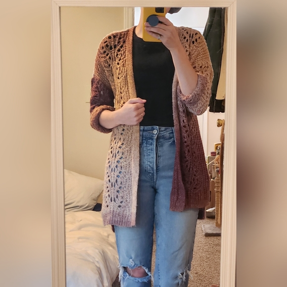 Maurices loose-knit cardigan | size S - Picture 4 of 11